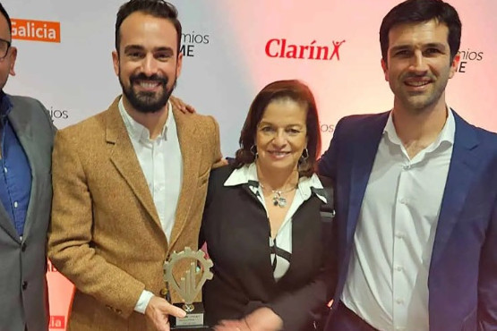 Bedson recibió el premio como Pyme Exportadora 2024