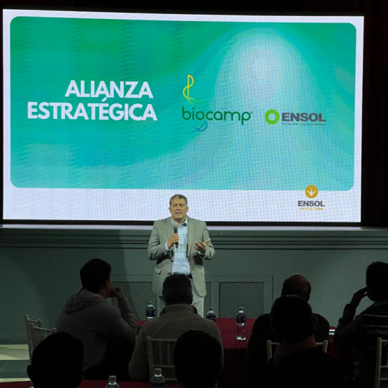 ENSOL selló una alianza estratégica con BIOCAMP